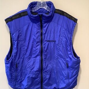 Marmot Royal Blue Sleeveless Insulted Jacket XL